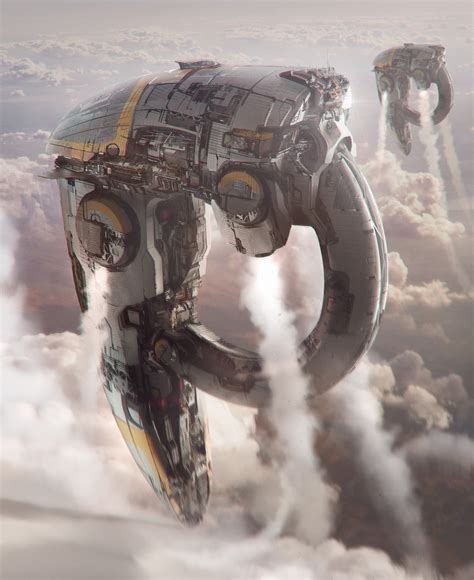 ArtStation - Spaceships design