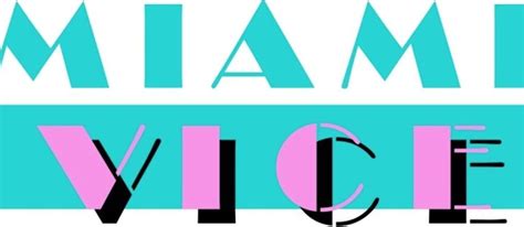 Miami Vice Font Free Download