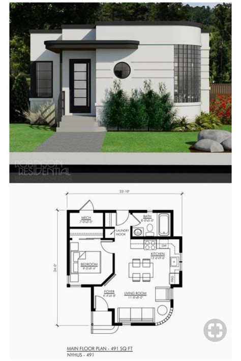 18 Small House Designs with Floor Plans - House And Decors