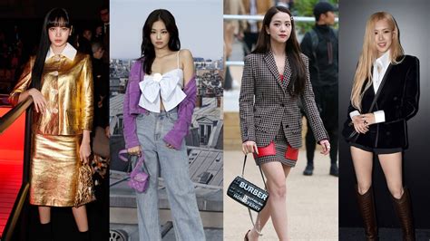 11 Times Blackpink Sat Front Row At Fashion Week And Brought Their A-Game | British Vogue