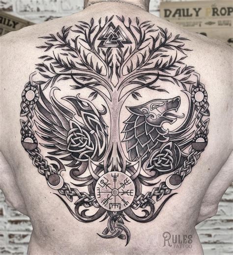 Yggdrasil Tattoo: A Great Tattoo for Those Who are Spiritual