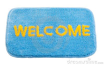 blue-welcome-doormat-21437022.jpg | Clipart Panda - Free Clipart Images