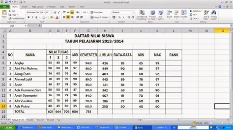 Ilmu Pengenalan Beberapa Fungsi Atau Rumus Microsoft Excel | The Best Porn Website