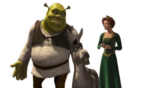 Shrek, donkey and Fiona by DracoAwesomeness on DeviantArt