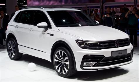 File:VW Tiguan 2.0 TDI 4MOTION R-Line (II) – Frontansicht, 19. September 2015, Frankfurt.jpg ...