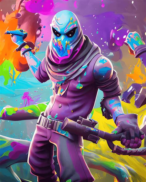 Fortnite Splash Art Portraitposter · Creative Fabrica