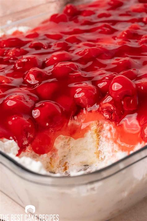 Cherries in the Snow {Old Fashioned Dessert} | The Best Cake Recipes