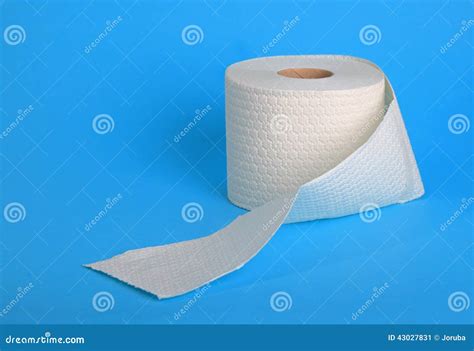 Toilet paper stock image. Image of clean, toilet, single - 43027831