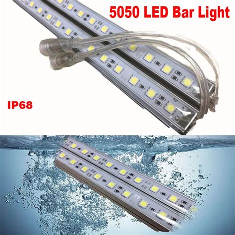 LED outdoor lamp waterproof ip68 led light bar 5050 12v 1cm 72leds ...