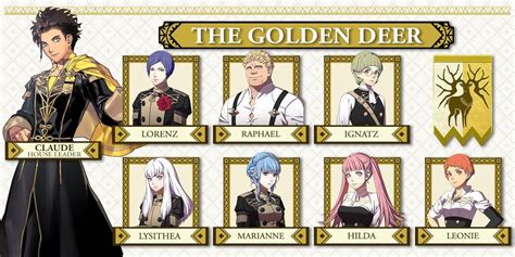 Fire Emblem Three Houses Golden Deer