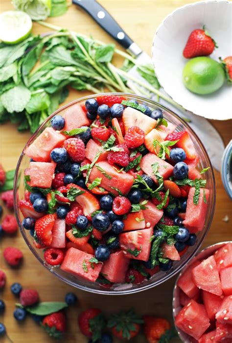 Watermelon Berry Summer Salad - Yay! For Food