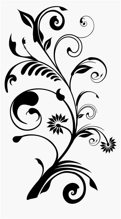 Flower Floral Design Desktop Wallpaper - Download Vektor Bunga Png ...