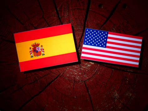 Best Spain Usa Flag Spanish Flag Stock Photos, Pictures & Royalty-Free ...