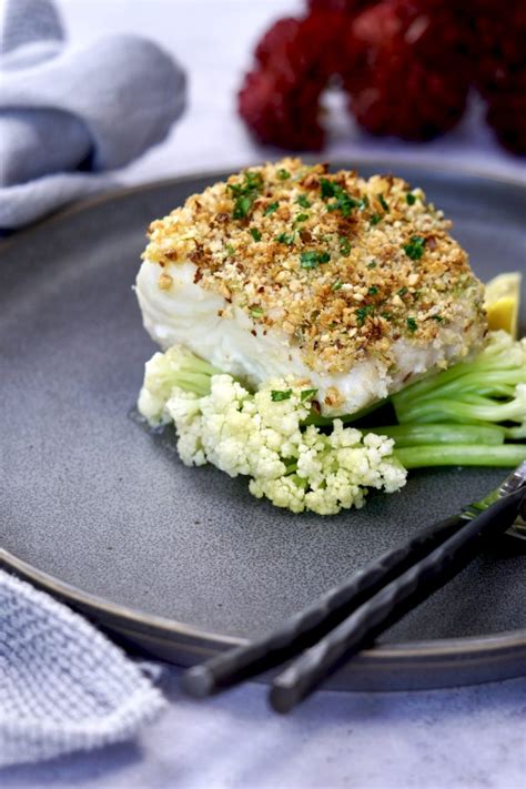 Crispy Almond Crusted Baked Ling Cod – SIMMER + SAUCE