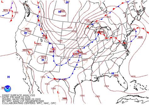 Warm Front Map