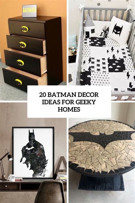 batman home decor Archives - Shelterness