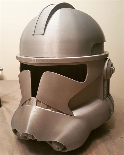 My 3D printed Clone Trooper helmet! : r/StarWars