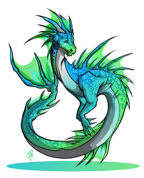 Sea Dragon Drawing | Free download on ClipArtMag