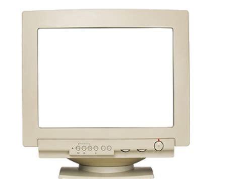 Old Computer - Monitor Clipart Old Computer Monitor, Transparent Png ...