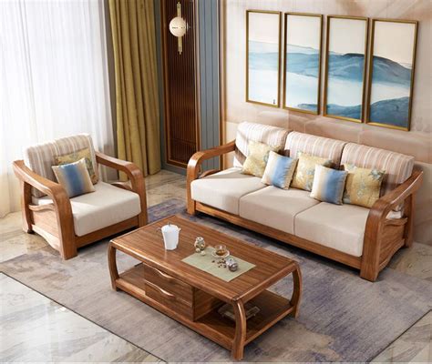 Ideas For Wood Sofa Design 20+