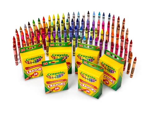 Amazon.com: Crayola 24 Count Crayons (6-Pack): Toys & Games