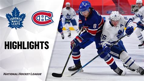 Maple Leafs @ Canadiens 2/20/21 | NHL Highlights - YouTube