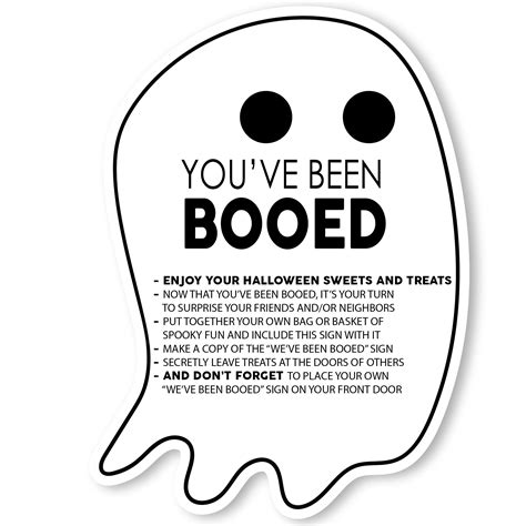 Halloween Boo Game - 15 Free PDF Printables | Printablee