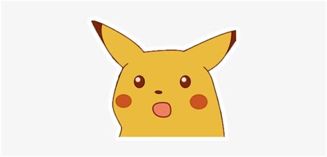 Surprised Pikachu Meme Transparent PNG - 414x360 - Free Download on NicePNG