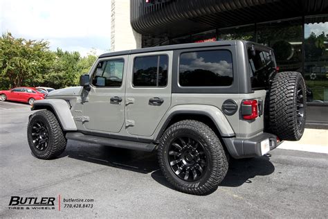 Jeep Wrangler with 20in Black Rhino Mission Wheels exclusively from ...