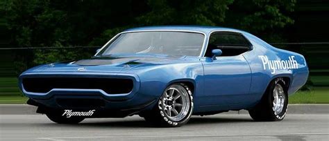 1971 Plymouth Roadrunner - Details of cars