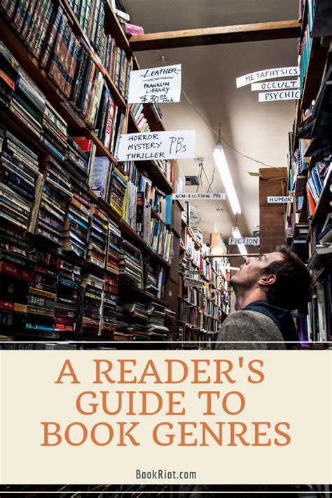 A Reader's Guide to Fiction and Nonfiction Book Genres | Book Riot