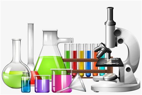 Science Laboratory Beaker Clip Art - Science Lab Equipment Png Transparent PNG - 968x605 - Free ...