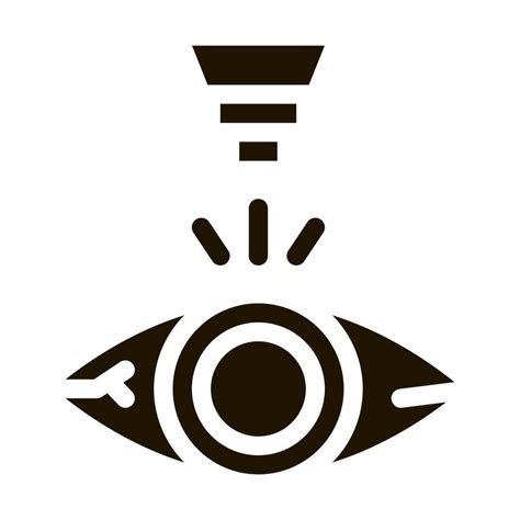 Laser Eye Treatment Vector Glyph Illustration 17511065 Vector Art at Vecteezy