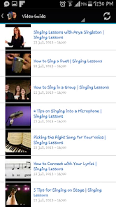 Singing Lessons for Android - Download