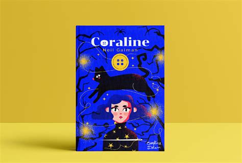 Coraline Book Cover on Behance