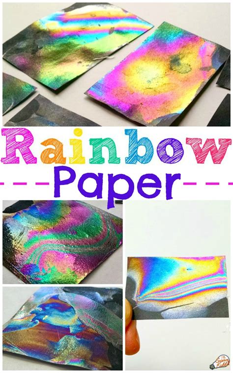 Rainbow Paper Experiment | Color Science for Kids - Science Kiddo