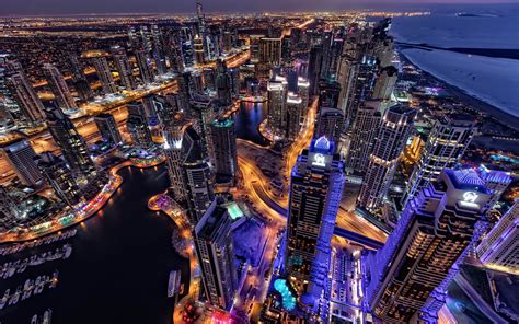 Dubai Skyline Wallpaper 4k