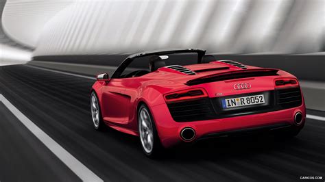 2013 Audi R8 Spyder V10 Spoiler - Rear | HD Wallpaper #11 | 1920x1080