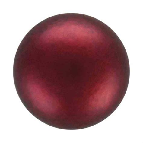 6MM Bordeaux Nacre Pearl round MXM Preciosa