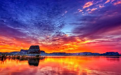 Sunset Lake Wallpapers - Wallpaper Cave