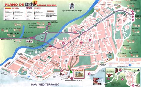 Nerja Spain Restaurant Map - Nerja • mappery