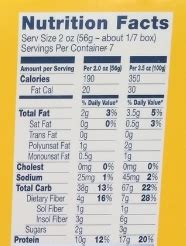 barilla pasta nutrition facts