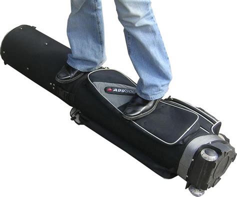 A99 Golf Travel mate 2 IN 1 Golf cart Bag hard case w/wheels TSA lock ...