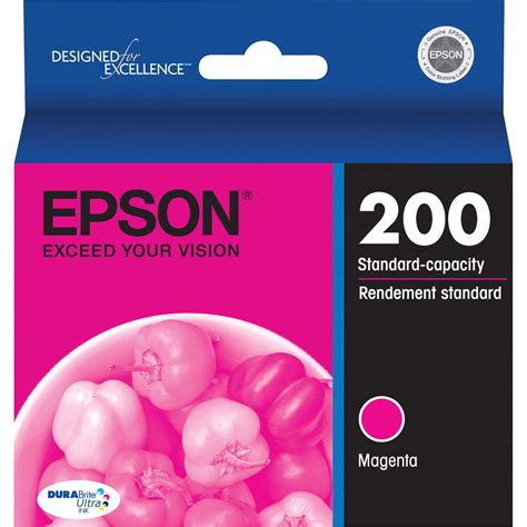 Epson 200 DURABrite Original Magenta Ink Cartridge - Walmart.com