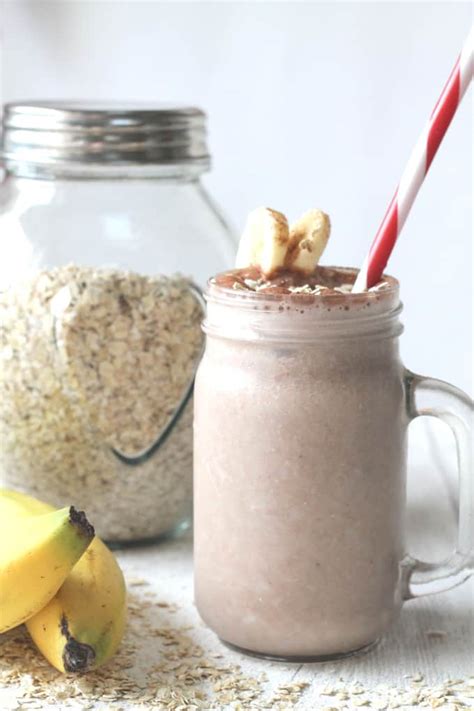 Choco Banana Breakfast Smoothie - My Fussy Eater | Healthy Kids Recipes