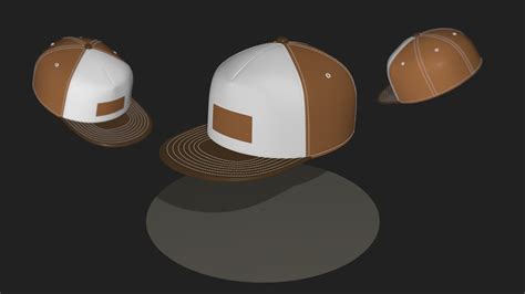 ArtStation - Brown baseball cap | Resources