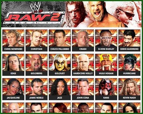 WWE Raw 2 Roster | Pro Wrestling Rosters