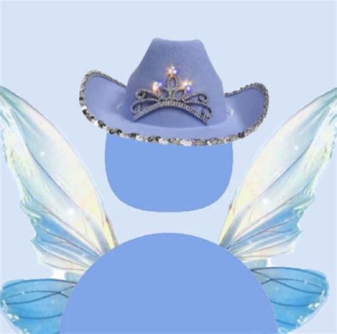 blue cowgirl fairy pfp🧿 | Fairy pfp, Hello kitty art, Dont touch my phone wallpapers