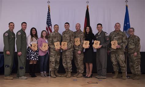 52nd Fighter Wing congratulates quarterly award winners > Spangdahlem Air Base > Article Display