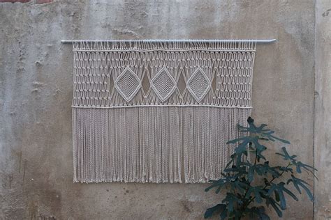 Boho Macrame Headboard, Macrame Wall Art - Etsy